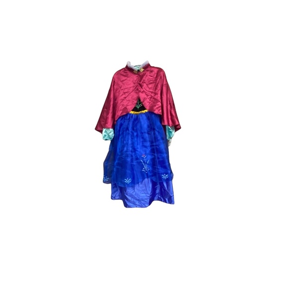 Disney Parks Frozen Anna Costume Dress 7/8 - Picture 1 of 5